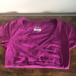 Columbia scoop neck Tee